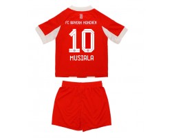 Bayern Munich Jamal Musiala #10 Hemmaställ Barn 2025-26 Kortärmad (+ Korta byxor)